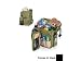 Outdoor Living : Picnic Time Turismo Backpack w/ 2 Insulated Compartments (Black/Silver)