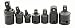 SK Tools Model SKT-4519 7 Piece Impact Universal/Adapter Set