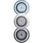 CLARISONIC Brush Heads Available: Delicate (Blue), Sensitive (White), Normal (Gray)