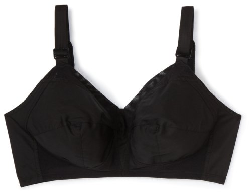Exquisite Form Women's Original Full Support Bra 5100532, Black, 44B