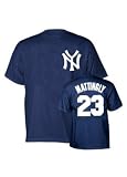 New York Yankees Don Mattingly Player Name Big and Tall Tee