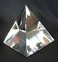 Clear Crystal Pyramid