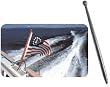 Taylor Made Products Mahogany Boat Flag Pole (30-Inch)