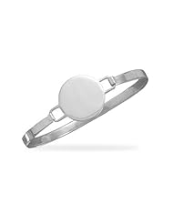 Round Engravable Tag Bangle