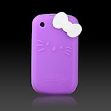 Hello Kitty Purple Silicone w bow (bow color may vary) "Flexa" silicone cas ....