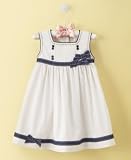 First Impressions Baby Girl Nautical Dress