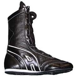 Leather Boxing Boots - Black