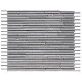 Antico Stone Ciottoli Nitay Basalt Stick 9 x 11 Mosaic