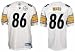 Hines Ward Pittsburgh Steelers #86 Authentic Reebok NFL Football Jersey (White)