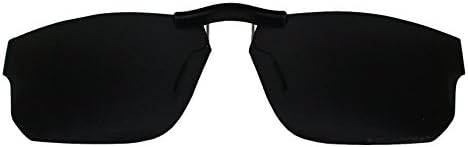 Custom Polarized Clip on Sunglasses For Oakley Voltage 55 OX8049 55-19-137 (Black)