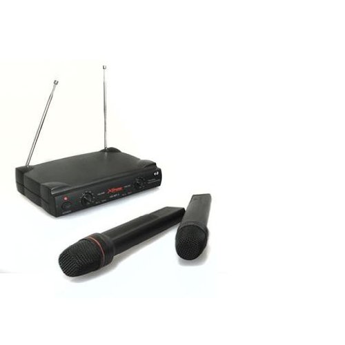 Sphynx XS-MP-3 Karaoke Receiver with 2 Wireless Microphones