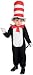 Rubie's Costume Company Cat in The Hat Jumpsuit with Bowtie, Tail, and Hat - Toddler