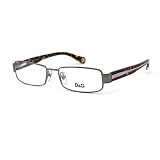 D&g By Dolce & Gabbana Men's 5061 Gunmetal / Tortoise Frame Metal Eyeglasses, 52mm