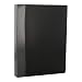 Rolodex  Poly Business Card Book, 480-Card Capacity, 24-Pages, 11 x 8-1/2, Black, 67482