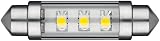Goobay 30363 LED-Soffitte f&uuml;r 42mm Lampensockel mit 3 SMD LEDs Leuchtfarbe wei&szlig;
