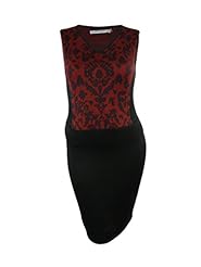 V-neck Sweater Peplum Sleeveless Acrylic  Dress