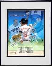 Baltimore Orioles Cal Ripken, Jr. Farewell Tour Framed Photo