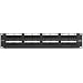 Leviton 69586-U48 eXtreme 6+ Universal Patch Panel, 48-Port, 2RU, CAT 6. Cable Management Bar Included