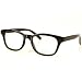 Retro 80s Clark Kent Clear Nerd Smart Eye Glasses Black