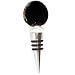 Bottle Stopper / Cap - Round Pink & Green Design. Great Gift for Wine Lovers.