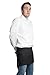 Fiumara Apparel 3 Pockets Waist Apron Poly Cotton Commercial Restaurant Kitchen Ideal for Professionals - Black | 12