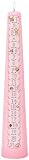 Celebration Candles 1-21 Year Numbered Birthday Candle, Pink