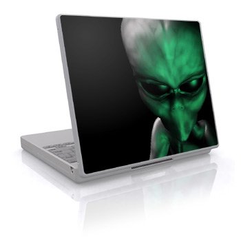 Childrens Toyshop  Video Games : Laptop Skin (Can be trimmed to fit most laptops.) (15" x 12") - Abduction
