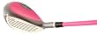 Accu-Length Expandable Junior Clubs AL1000 4/5 Hybrid Pink, Height range 44" to 54"
