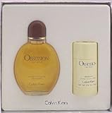 Calvin Klein Obsession for Men 2pc Gift Set EDT Spray 4oz. + Deodorant 2.6 oz
