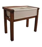 Herbeau Creations Stands HER5702 Herbeau Wooden Stand For Farmhouse Sink Wood