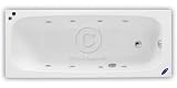Pegasus Adonis Whirlpool Bath, 1700x700, 8 Chrome Jets