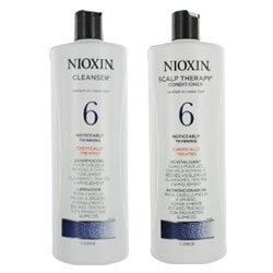 Best Price Nioxin System 6 Cleaner and Scalp Therapy Liter Duo Set (33.8 oz Each)