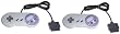 (2x) TWO - Super Nintendo SNES Controller Pads 3rd Party