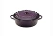 Le Creuset Stoneware 12-Ounce Petite Oval Casserole, Cassis