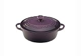 Le Creuset Stoneware 12-Ounce Petite Oval Casserole, Cassis