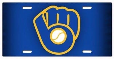 Milwaukee Brewers 14 Vanity License Plate