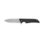 Kershaw Skyline Knife with Textured Black G-10 Handle and stone-washed finish Blade