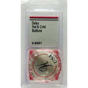 Lasco 0-6051 New Style Hot and Cold Buttons for Delta Lasco 0-6051 New Style Hot and Cold Buttons for Delta