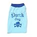Petrageous Designs Punk Dog T-Shirt, Blue