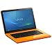 Sony Vaio CA3S1E/D 35,6 cm (14 Zoll) Notebook (Intel Core i3 2330M, 2,2GHz, 4GB RAM, 500GB HDD, AMD HD 6470M, DVD, Win 7 HP) orange