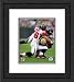 Framed Keith Brooking Atlanta Falcons Photo