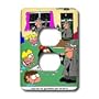 Londons Times Funny Society Cartoons - Goverment Breaks Up Monopoly. Abuse - Light Switch Covers - 2 plug outlet cover