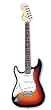 Squier by Fender Standard Stratocaster Left Handed Rosewood, Antique Burst
