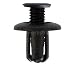 Bumper Clips Ford/Mazda/Hyundai/Kia Black Head Diameter 18 mm Pack of 20 Body + Trim Fixings