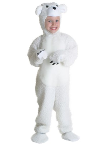 Fun Costumes unisex-child Little Boys' Toddler Polar Bear Costume 4T