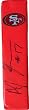 Super Bowl XLVII Bound! A.J. Jenkins Autographed San Francisco 49ers Logo Football End Zone Pylon, Proof Photo