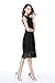 VELLASR Womens Fashion Sleeveless Lace Fit Flare Elegant Cocktail Party Dress