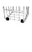 EZ-GO Ball Hopper Wheels (2X), Gamma, Hoppers, Court Equipment