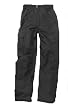 Mens Pulse Insulated Snowboard Ski Snow Cargo Pants Waterproof, Breathable S-XL, 2XL 3XL 4XL Black or Charcoal