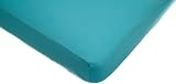 American Baby Company Supreme Jersey Knit Crib Sheet, Turquoise